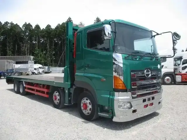 日野 プロフィア 大型 車両重機運搬 ウインチ エアサスの中古トラック画像2