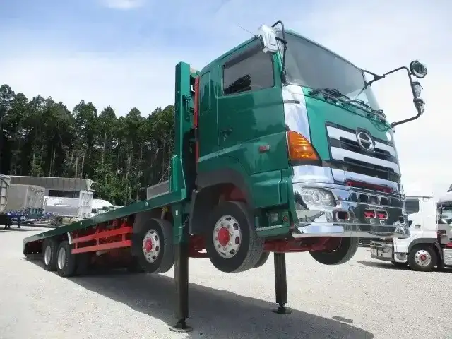 日野 プロフィア 大型 車両重機運搬 ウインチ エアサスの中古トラック画像6