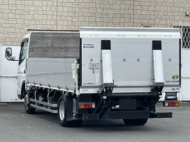 三菱 キャンター 小型 平ボディ パワーゲート アルミブロックの中古トラック画像4