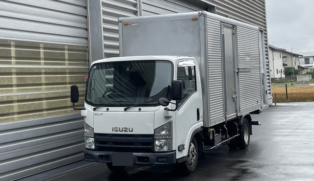 いすゞ エルフ 小型 アルミバン パワーゲート サイドドア の中古トラック【車両No.183115】