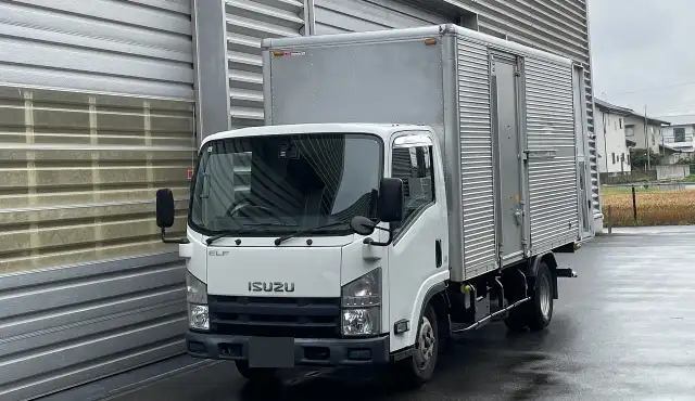 いすゞ エルフ 小型 アルミバン サイドドア TKG-NMR85AN の中古トラック【車両No.190518】