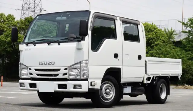 いすゞ エルフ 小型 平ボディ Wキャブ 2RG-NHR88A の中古トラック【車両No.190608】
