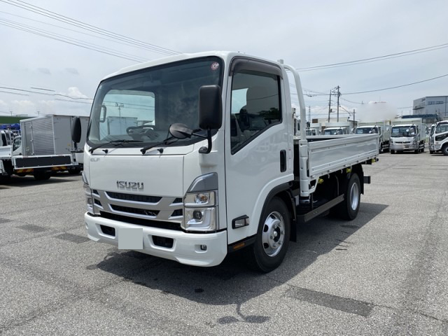 いすゞ エルフ 小型 平ボディ 床鉄板 アルミブロック の中古トラック【車両No.171427】