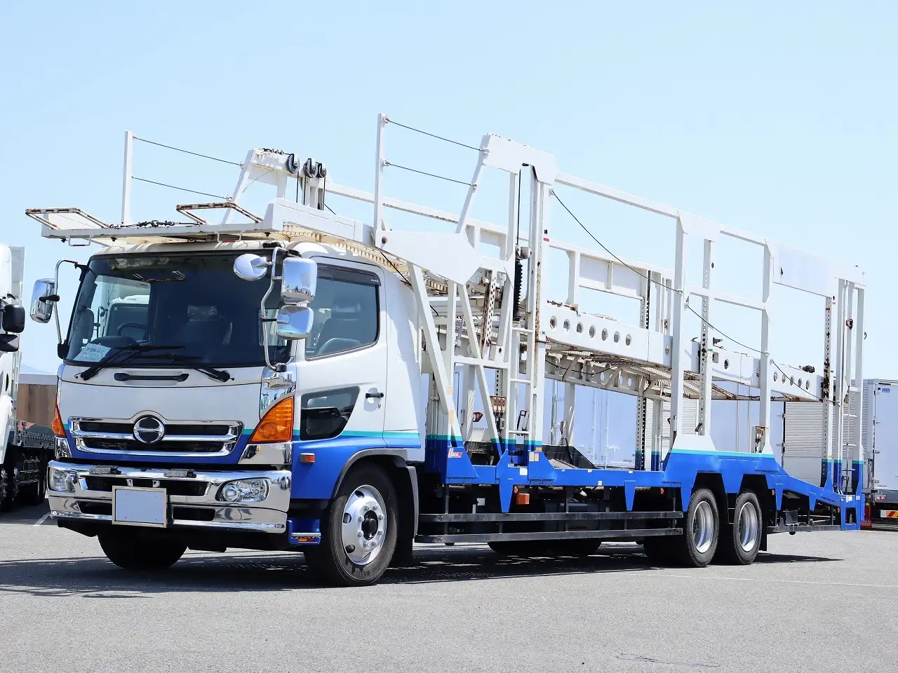 日野 レンジャー 中型/増トン 車両重機運搬 ウインチ ベッドの中古トラック画像1
