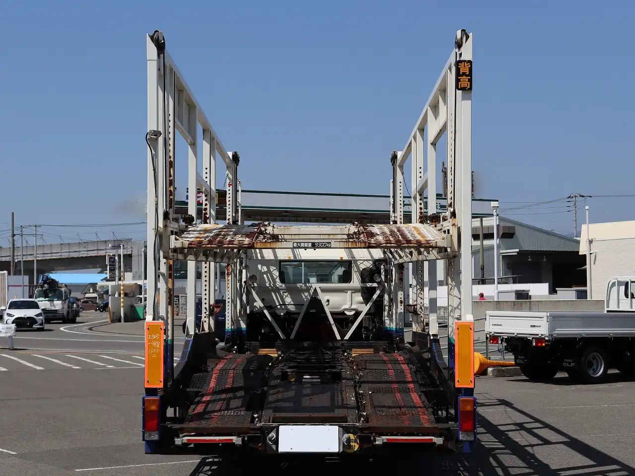 日野 レンジャー 中型/増トン 車両重機運搬 ウインチ ベッドの中古トラック画像4
