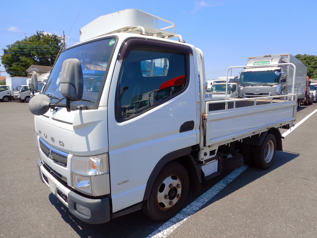 三菱 キャンター 小型 平ボディ 床鉄板 TPG-FBA20 の中古トラック【車両No.190621】