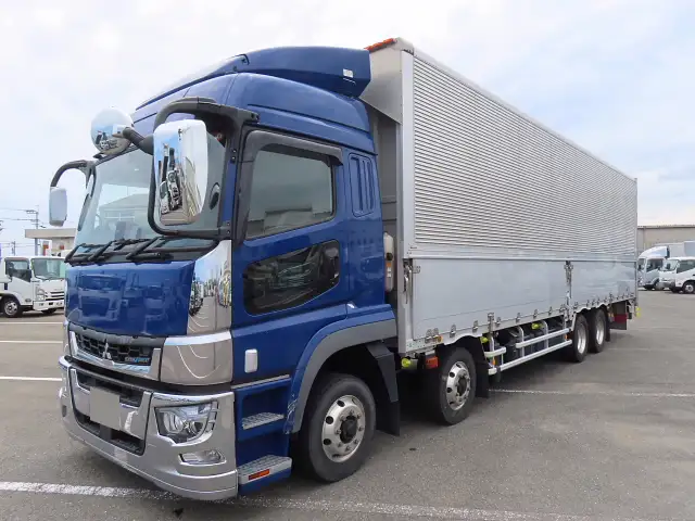 三菱 スーパーグレート 大型 ウイング ハイルーフ エアサス の中古トラック【車両No.190691】