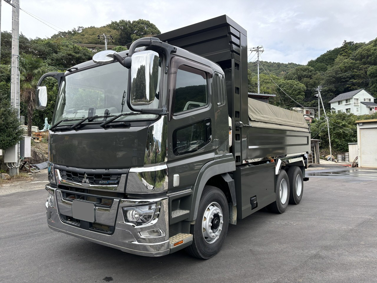 三菱 スーパーグレート 大型 ダンプ