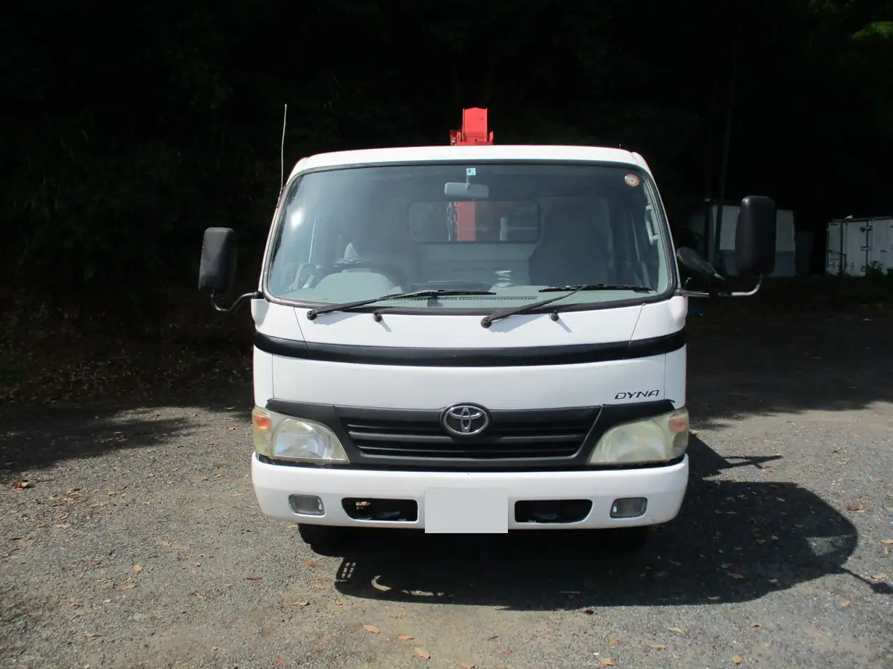 トヨタ ダイナ 小型 クレーン付 床鉄板 3段の中古トラック画像2