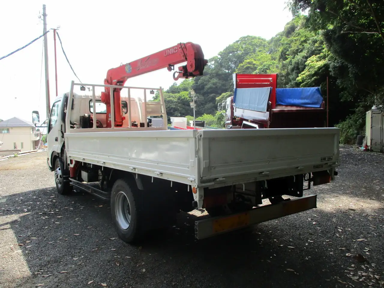 トヨタ ダイナ 小型 クレーン付 床鉄板 3段の中古トラック画像6