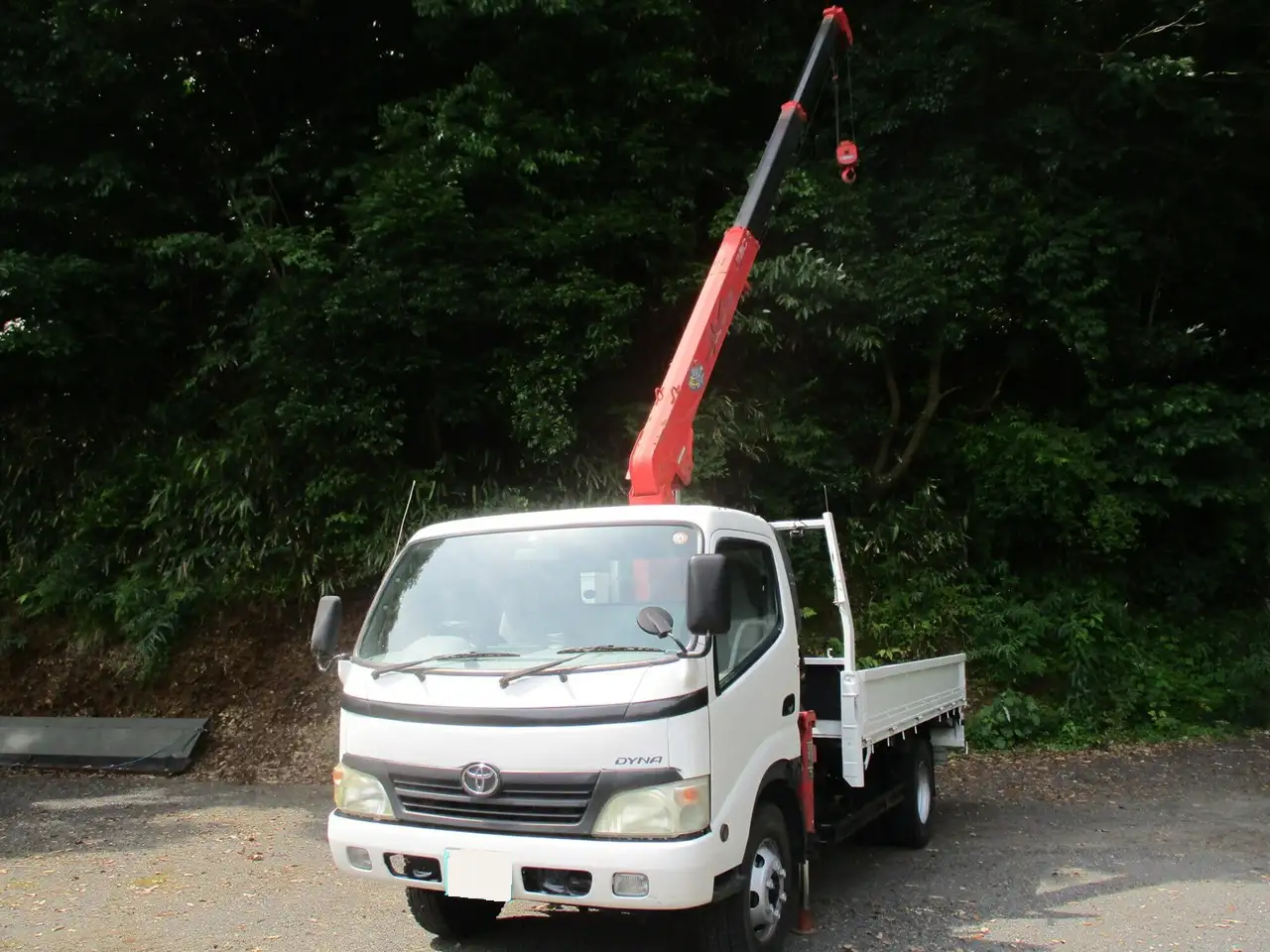 トヨタ ダイナ 小型 クレーン付 床鉄板 3段の中古トラック画像8