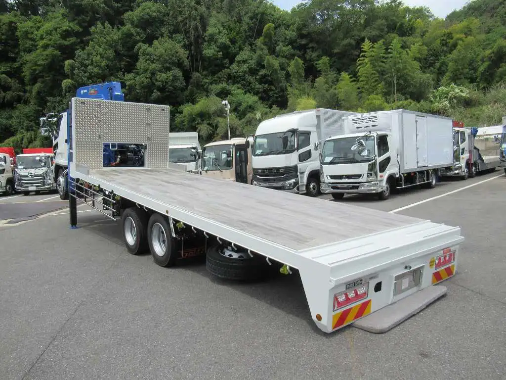 三菱 ファイター 中型/増トン 車両重機運搬 4段クレーン ラジコンの中古トラック画像5