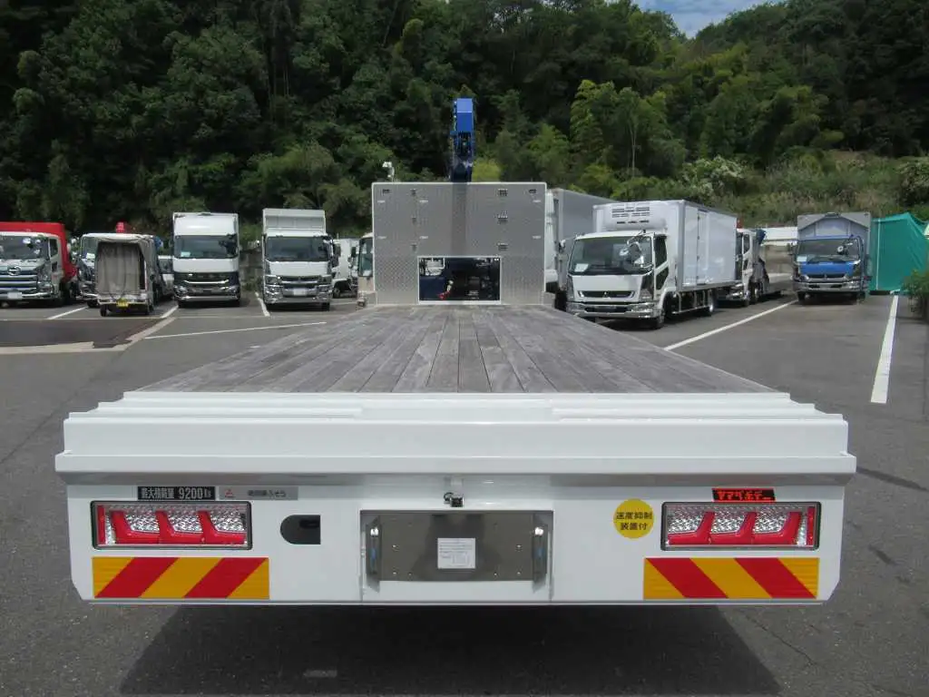 三菱 ファイター 中型/増トン 車両重機運搬 4段クレーン ラジコンの中古トラック画像4