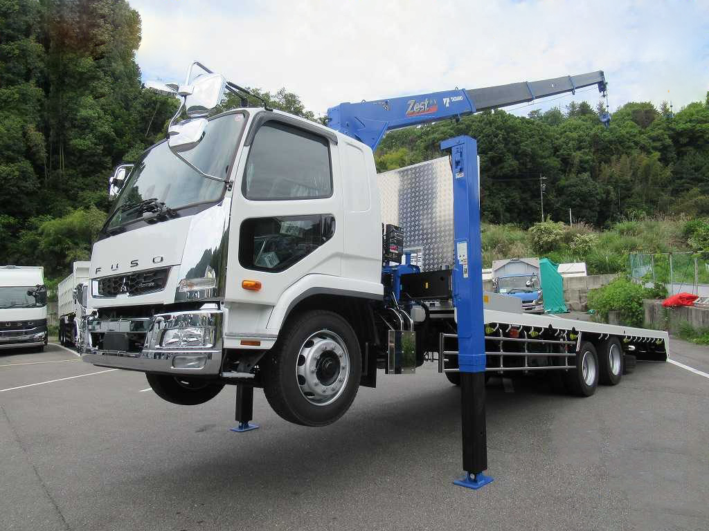 三菱 ファイター 中型/増トン 車両重機運搬 セルフローダー