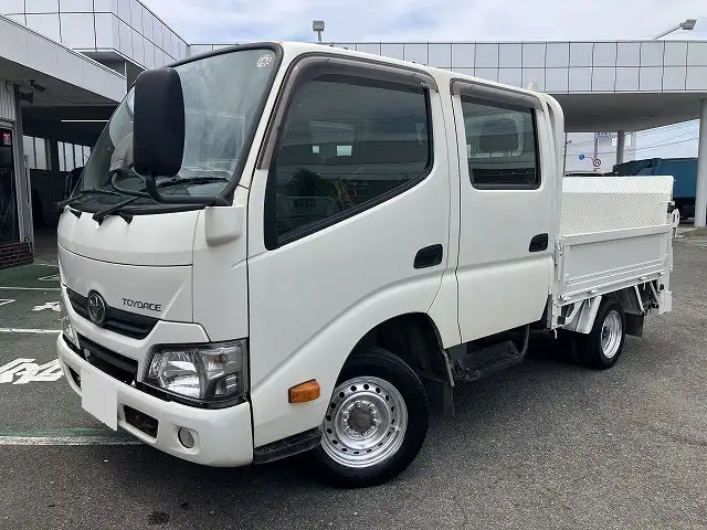 トヨタ トヨエース 小型 平ボディ Wキャブ パワーゲートの中古トラック画像1