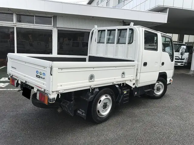 いすゞ エルフ 小型 平ボディ Wキャブ TPG-NHS85Aの中古トラック画像3