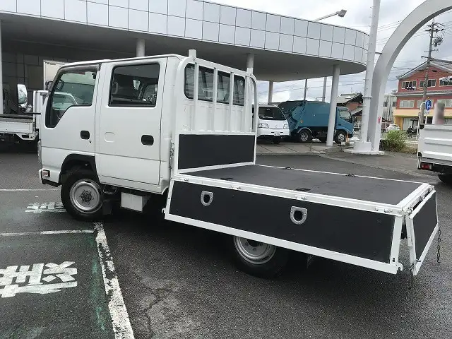 いすゞ エルフ 小型 平ボディ Wキャブ TPG-NHS85Aの中古トラック画像8