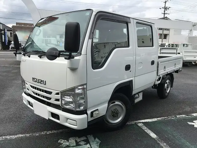 いすゞ エルフ 小型 平ボディ Wキャブ TPG-NHS85A の中古トラック【車両No.190630】