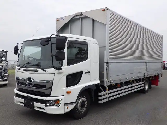 日野 レンジャー 中型/増トン ウイング エアサス ベッド の中古トラック【車両No.190773】