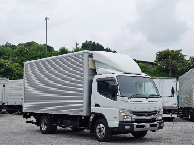 三菱 キャンター 小型 アルミバン パワーゲート サイドドア の中古トラック【車両No.190823】