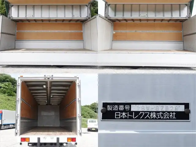 三菱 ファイター 中型/増トン ウイング ベッド PDG-FK61Fの中古トラック画像6