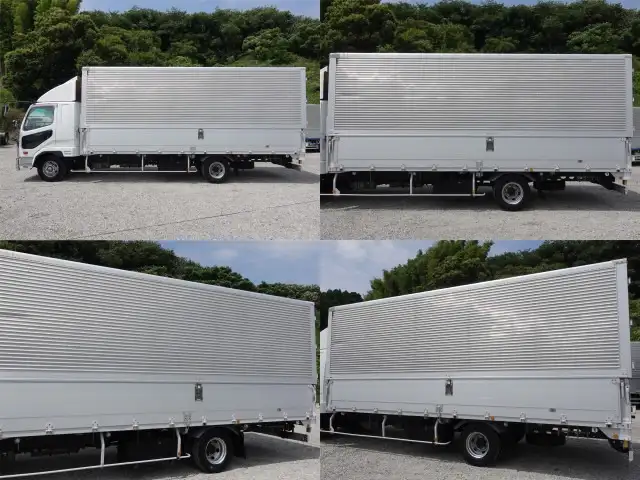 三菱 ファイター 中型/増トン ウイング ベッド PDG-FK61Fの中古トラック画像5
