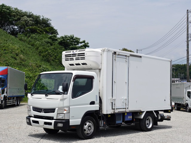 三菱 キャンター 小型 冷凍冷蔵 ワイドロング