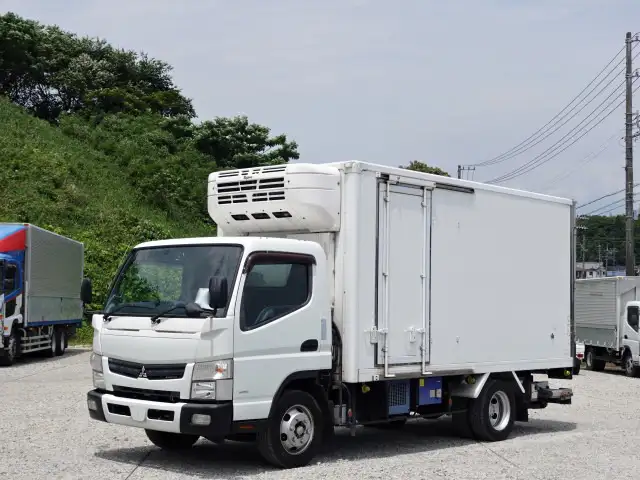 三菱 キャンター 小型 冷凍冷蔵 低温 パワーゲートの中古トラック画像1