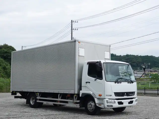 三菱 ファイター 中型/増トン アルミバン パワーゲート エアサスの中古トラック画像1