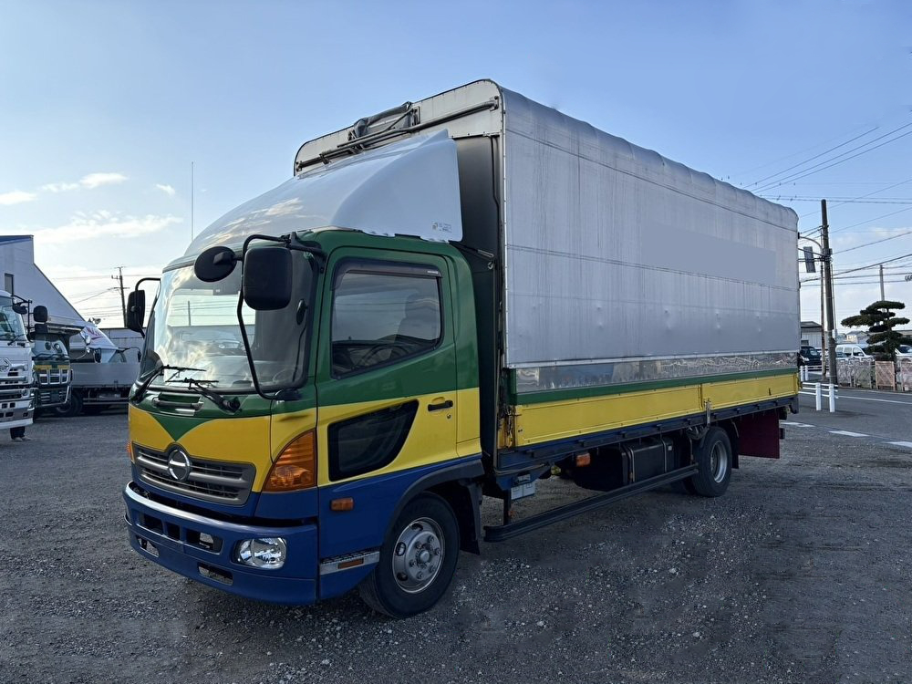 日野 レンジャー 中型/増トン ウイング パワーゲート エアサス の中古トラック【車両No.190824】