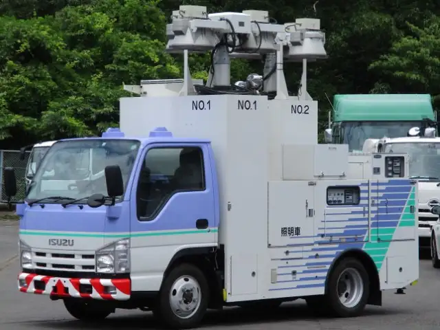 いすゞ エルフ 小型 特殊車両 BDG-NKS85AN H21の中古トラック画像1