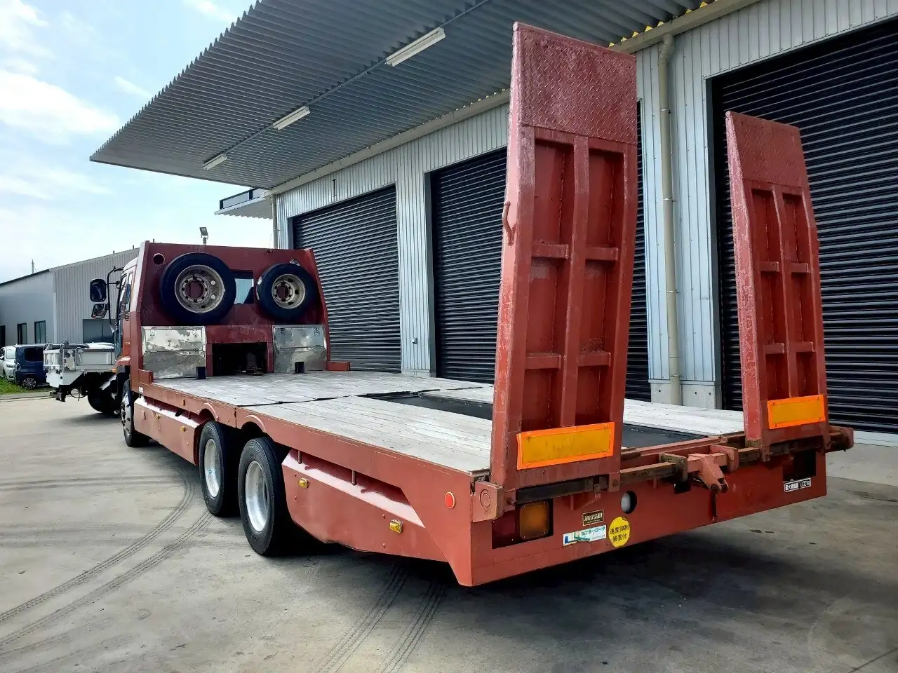 いすゞ フォワード 中型/増トン 車両重機運搬 ウインチ ベッドの中古トラック画像5