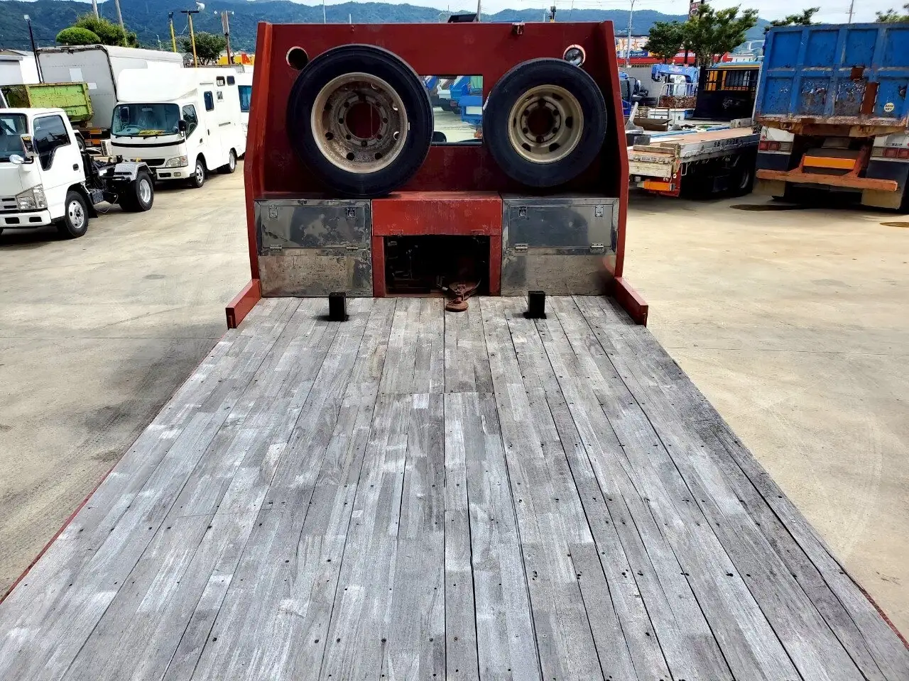 いすゞ フォワード 中型/増トン 車両重機運搬 ウインチ ベッドの中古トラック画像10