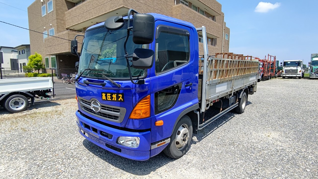 日野 レンジャー 中型/増トン 平ボディ アルミブロック TKG-FC9JKAA の中古トラック【車両No.115636】