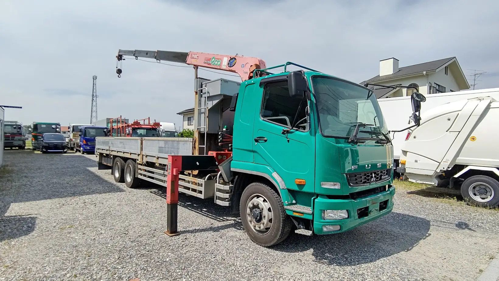 三菱 ファイター 中型/増トン クレーン付 アルミブロック 4段の中古トラック画像2
