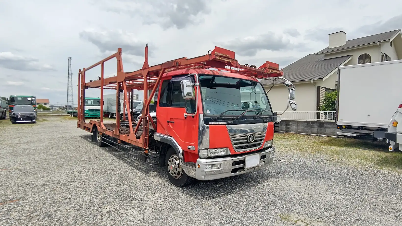 日産UD コンドル 中型/増トン 車両重機運搬 ベッド PK-PK37Aの中古トラック画像2