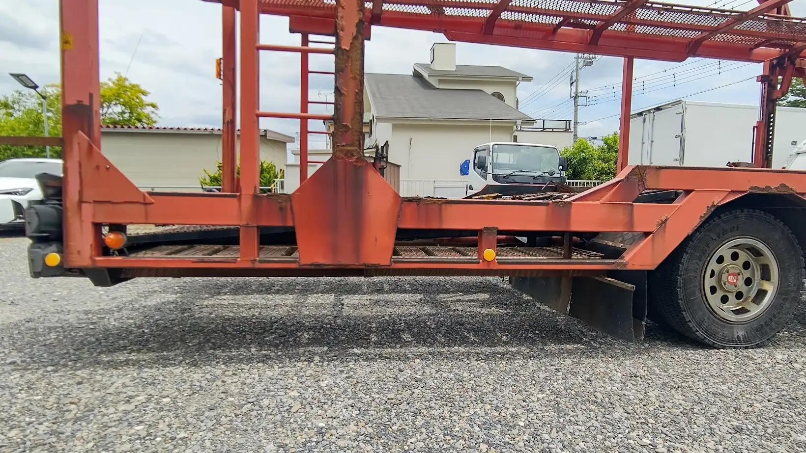 日産UD コンドル 中型/増トン 車両重機運搬 ベッド PK-PK37Aの中古トラック画像8