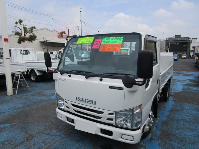 いすゞ エルフ 小型 平ボディ Wキャブ TRG-NJR85A の中古トラック【車両No.182040】