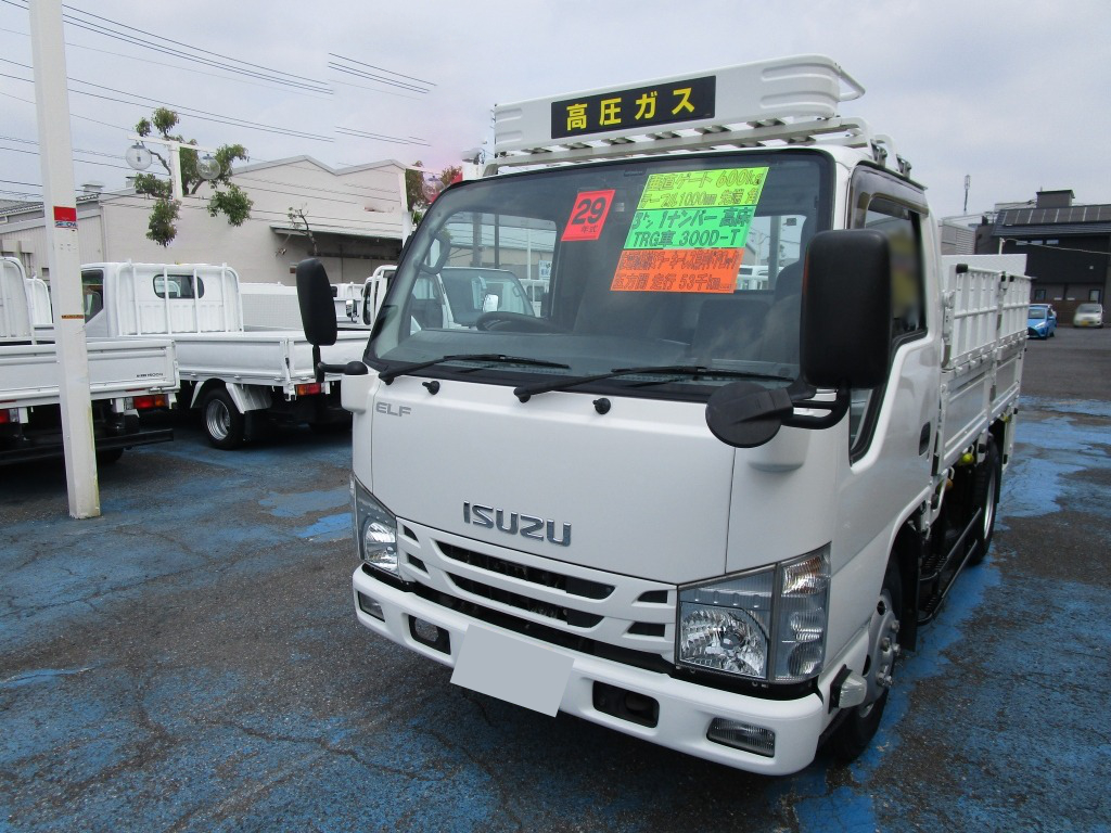 いすゞ エルフ 小型 平ボディ Wキャブ TRG-NJR85A の中古トラック【車両No.182040】