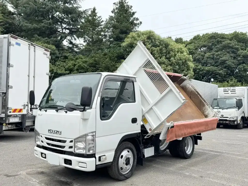 いすゞ エルフ 小型 ダンプ 三転 コボレーンの中古トラック画像1