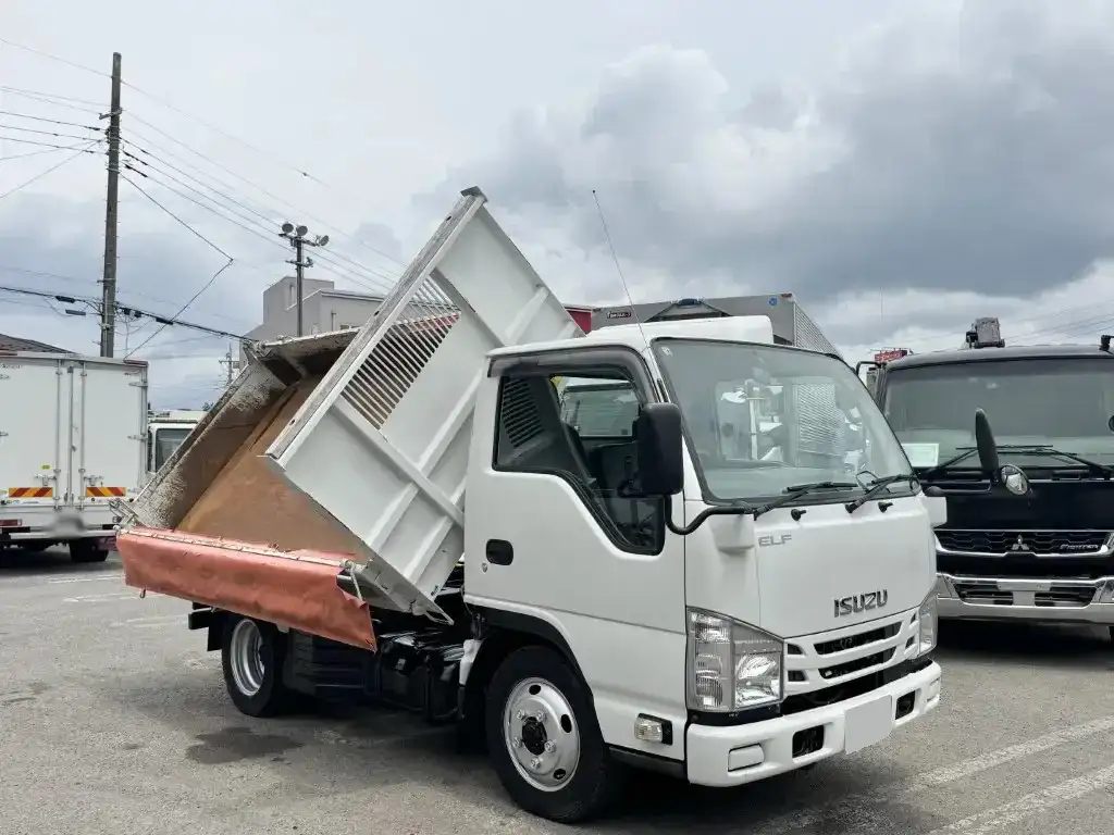いすゞ エルフ 小型 ダンプ 三転 コボレーンの中古トラック画像2