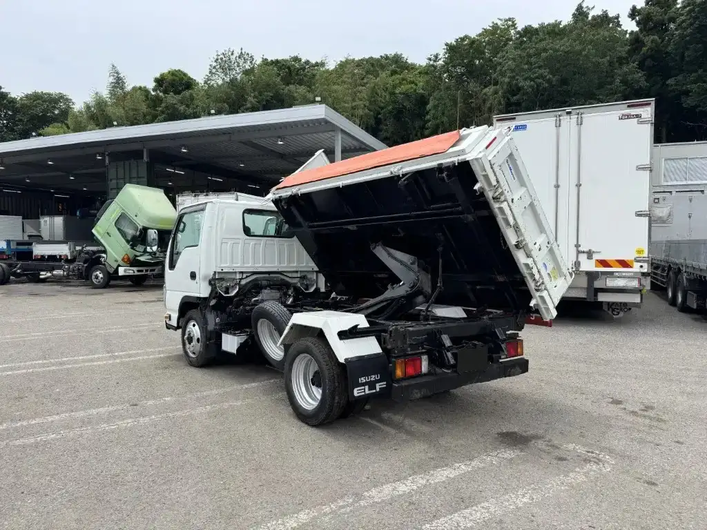 いすゞ エルフ 小型 ダンプ 三転 コボレーンの中古トラック画像4