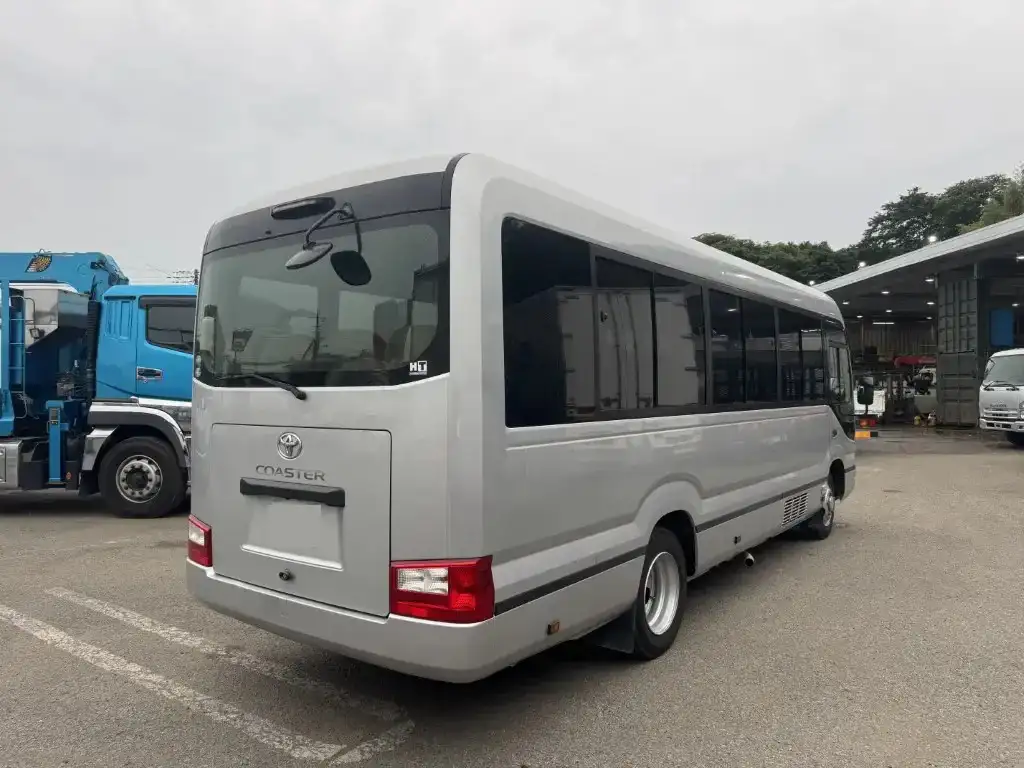 トヨタ コースター 小型 バス マイクロバス SKG-XZB70の中古トラック画像3
