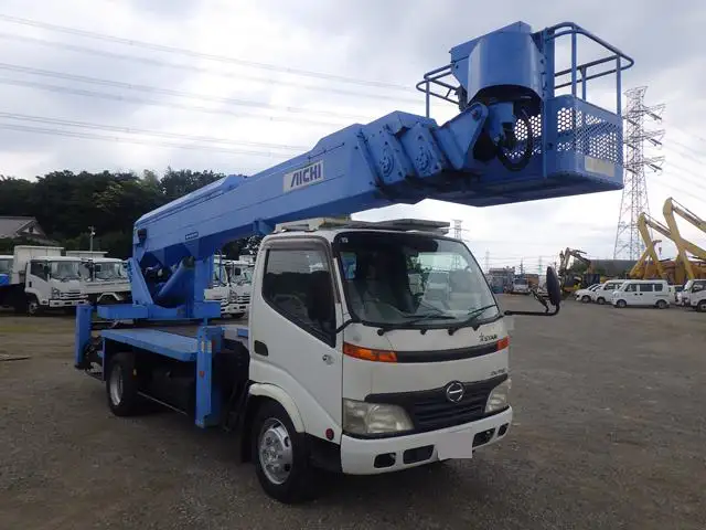 日野 デュトロ 小型 高所・建柱車 高所作業車 BDG-XZU344M改の中古トラック画像2