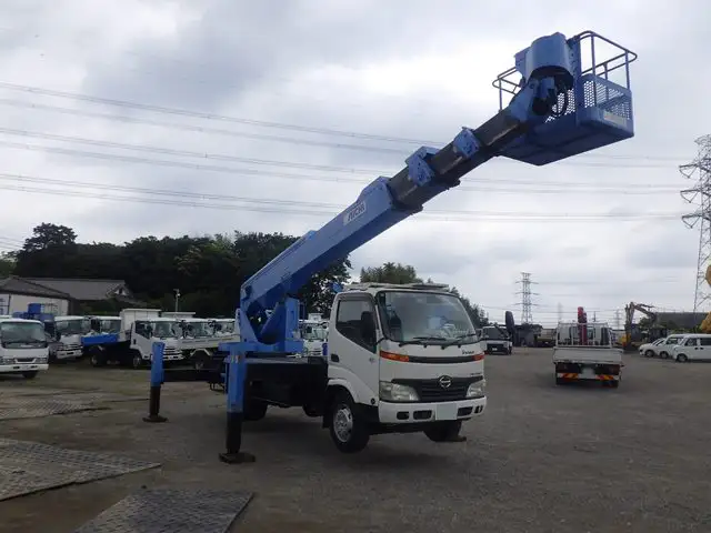 日野 デュトロ 小型 高所・建柱車 高所作業車 BDG-XZU344M改の中古トラック画像6