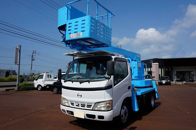日野 デュトロ 小型 高所・建柱車 高所作業車 PB-XZU301E