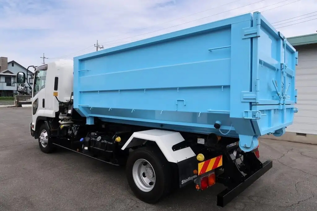 日産UD コンドル 中型/増トン アームロール コンテナ付き ツインホイストの中古トラック画像5