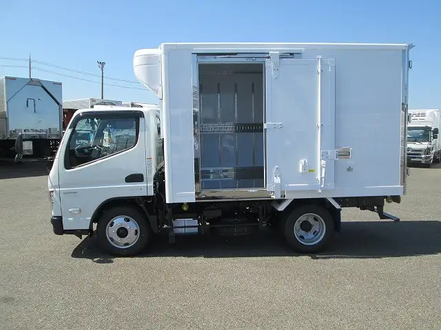 三菱 キャンター 小型 冷凍冷蔵 低温 床ステンの中古トラック画像5