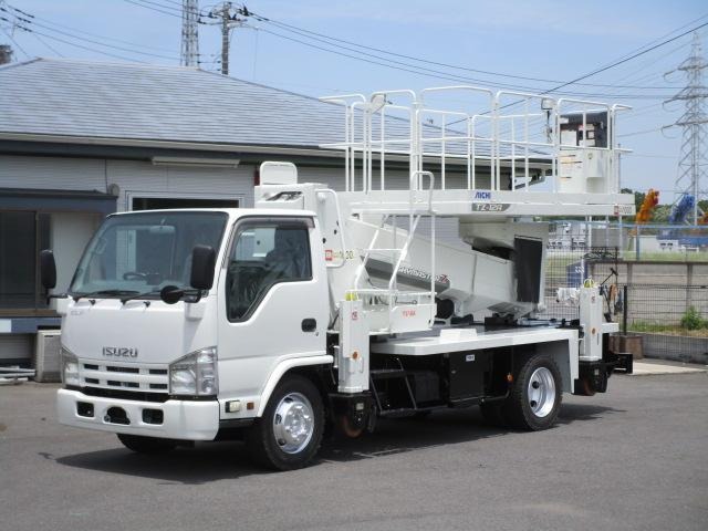 いすゞ エルフ 小型 高所・建柱車 高所作業車 TPG-NKR85N の中古トラック【車両No.154627】