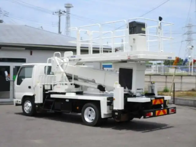 いすゞ エルフ 小型 高所・建柱車 高所作業車 SKG-NKR85YNの中古トラック画像7